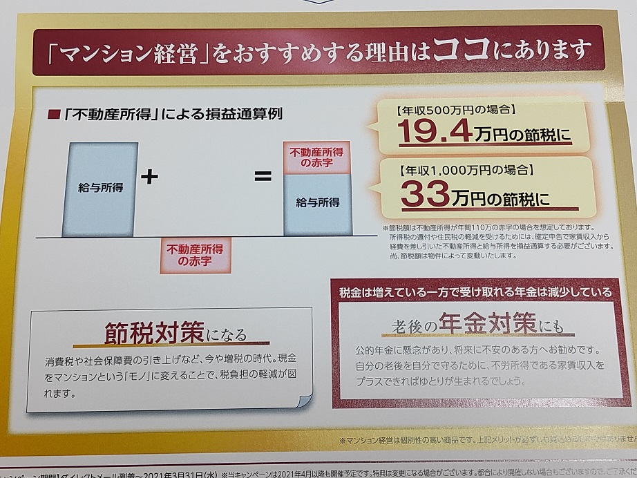 ネタ 楽天銀行から不動産投資のdmが届いた話 小茂根の暮らし